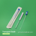 Amostragem de swabs de transporte de gabine